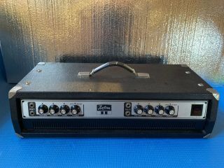 Vintage 1970s Kustom Ii 11 - B Guitar Bass Head Amplifier