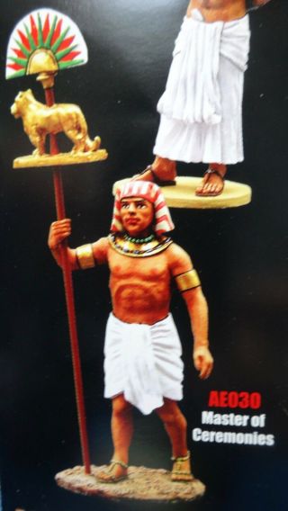 King &country 54mm Ancient Egyptian Master Of Ceremonies Ae30 2006 Mib Oop