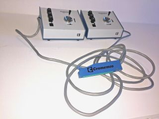 Cromemco JS - 1 Joystick Pair Rare Compute Joy Sticks For Dazzler Vintage S - 100 2