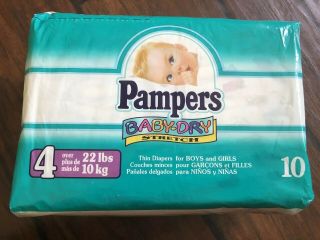 Vintage Pampers Diapers Last One Prop/ Reborn/ Collector 2