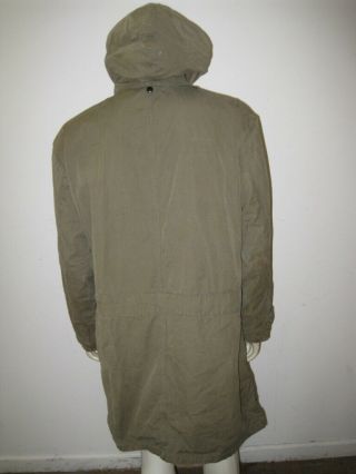 Vintage US M - 1947 M - 47 Army Winter Overcoat Parka Type 4