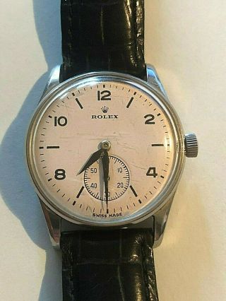 Vintage Rolex Ref 4658 Circa 1950’s Mens Watch