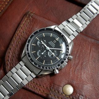 Omega Speedmaster 145.  012 Vintage 1967 Cal.  321 Don Bezel Step Dial Moon Watch