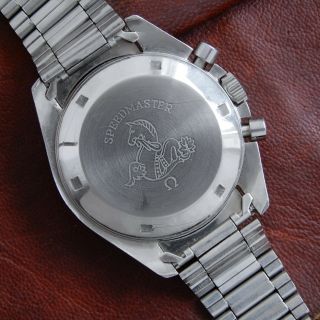 Omega Speedmaster 145.  012 Vintage 1967 Cal.  321 DoN Bezel Step Dial Moon Watch 4