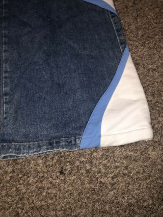 JNCO Girls Womens Hypnotix Vintage Jeans Size 7 Very Bottoms Blue White 2