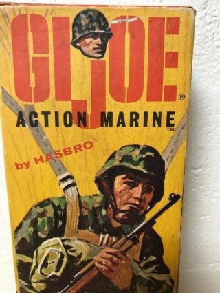 1964 VINTAGE GI JOE ACTION MARINE W/BOX 2