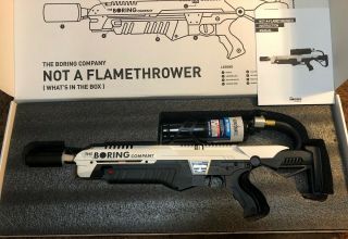 The Boring Company Not - a - Flamethrower - NEVER FIRED - RARE SN 4840 5