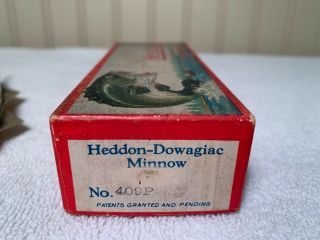 Rare Vintage Heddon Four Point Ice Decoy Fishing Lure Shiner Scale 6