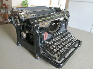 Vintage Antique 1920 ' s Underwood Standard Typewriter Model 5 ? Made in USA 2