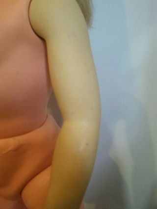 Vintage IDEAL DADDY ' S GIRL Blonde Playpal doll 42 