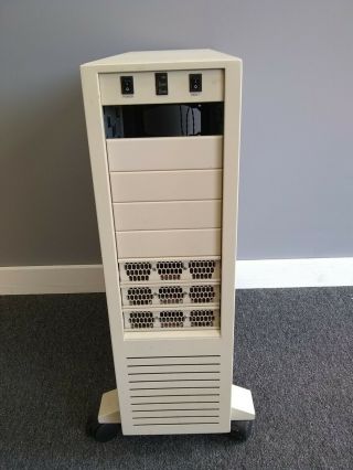 At Atx Computer Case Full Tower Build Beige Vintage 386 486 Pentium Pc Vtg