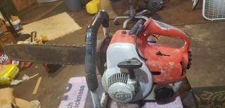 Vintage Stihl 08 Chainsaw W/ Bar And Chain 15 " Project Saw 08 Collector Saw
