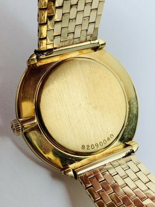 GIRARD PERREGAUX 18K Gold Vintage 1960 ' s Mechanical Men ' s Dress Watch 5