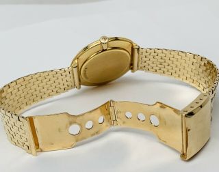 GIRARD PERREGAUX 18K Gold Vintage 1960 ' s Mechanical Men ' s Dress Watch 6