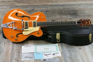 Unplayed Gretsch G6120t - 59 Vintage Select 1959 Chet Atkins - Western Orange