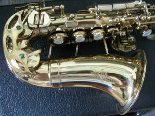 Orsi Sopranino curved saxophone Eb (E FLAT) rare vintage 3