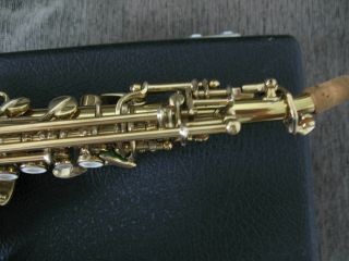 Orsi Sopranino curved saxophone Eb (E FLAT) rare vintage 5