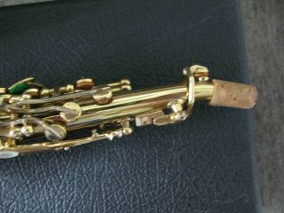 Orsi Sopranino curved saxophone Eb (E FLAT) rare vintage 8