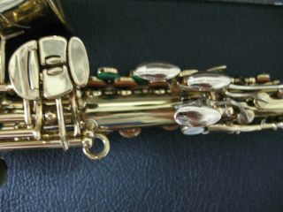 Orsi Sopranino curved saxophone Eb (E FLAT) rare vintage 9