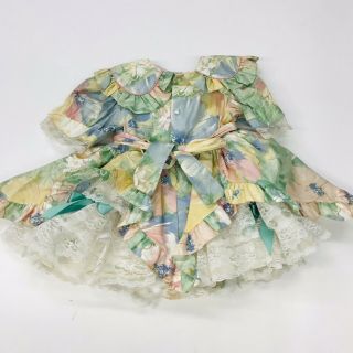 Vintage Martha ' s Miniatures Were Fussy Girls Pageant Dress Full Skirt 5