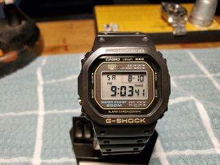 Casio Dw - 5000c - 1b Mega Rare Gold Version Of The First Series Of G - Shocks 02586