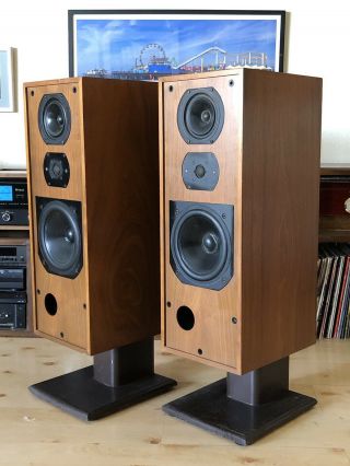 Vintage Bowers Wilkins DM - 2 Series II Audiophile Quality Speakers Early B&W ‘s 2