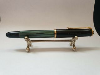 Vintage Fountain Pen Pelikan 400 14k Gold Nib F Made In Germany (no.  C39)