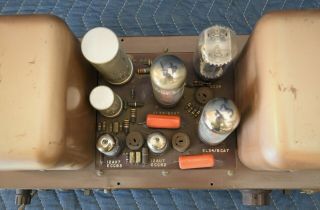 Rare Vintage Pair Acrosound Ultra - Linear II Vacuum Tube Power Amplifiers HiFi 10