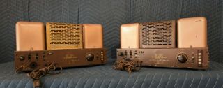 Rare Vintage Pair Acrosound Ultra - Linear Ii Vacuum Tube Power Amplifiers Hifi