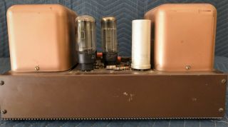 Rare Vintage Pair Acrosound Ultra - Linear II Vacuum Tube Power Amplifiers HiFi 4