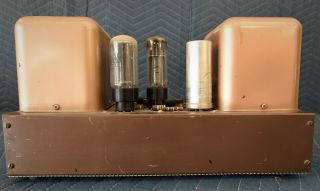 Rare Vintage Pair Acrosound Ultra - Linear II Vacuum Tube Power Amplifiers HiFi 7