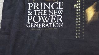 Vintage PRINCE AND THE POWER GENERATION Shirt 1991 never worn 4