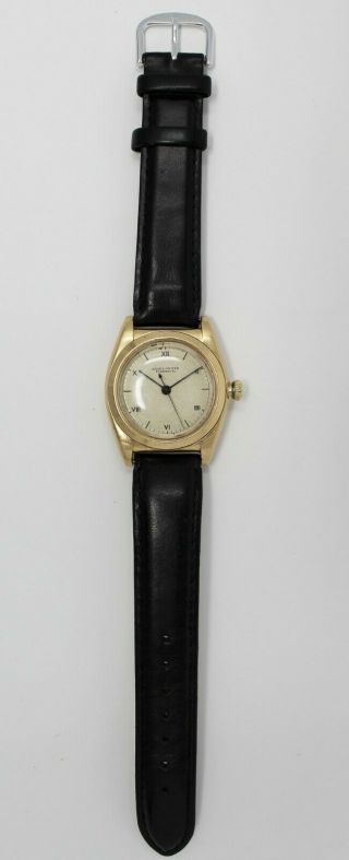 Vintage 1940s Rolex Oyster Professional Rose Gold Bubble - back Wristwatch Ref3131 5