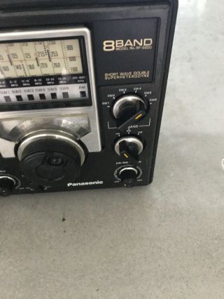 Vintage Panasonic RF2200 8 Band Short Wave AM FM Radio 4