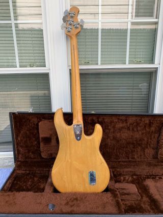Extremely Rare Left - Handed 1979 Music Man Sabre Bass w/ Hardshell Case 12
