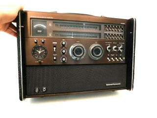 Vintage Old 1970s Panasonic Rf - 8000 Analog Shortwave Multiband Transistor Radio