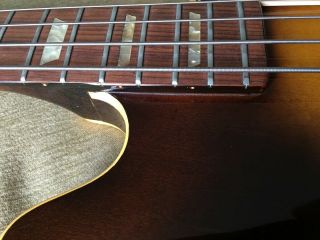 1973 Gibson Les Paul Signature Bass Guitar - RARE Tobacco Burst 11