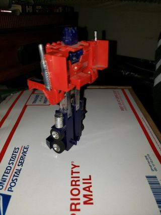 Vintage G1 Transformers Optimus Prime 1984 Action Figure and Trailer 8