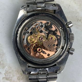 Vintage Omega Speedmaster Chronograph Wristwatch Ref.  145.  022 - 69 861 Tropical 11
