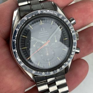 Vintage Omega Speedmaster Chronograph Wristwatch Ref.  145.  022 - 69 861 Tropical 4