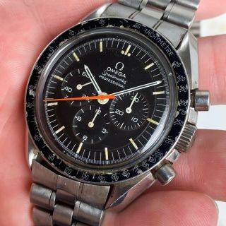 Vintage Omega Speedmaster Chronograph Wristwatch Ref.  145.  022 - 69 861 Tropical 5