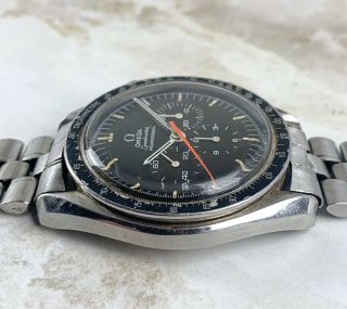Vintage Omega Speedmaster Chronograph Wristwatch Ref.  145.  022 - 69 861 Tropical 7