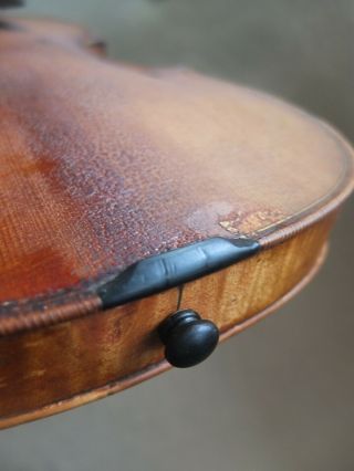 antique old violin made by Bela Szepessy London 1899 No.  146 11