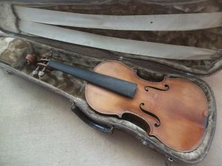 Antique Old Violin Made By Bela Szepessy London 1899 No.  146