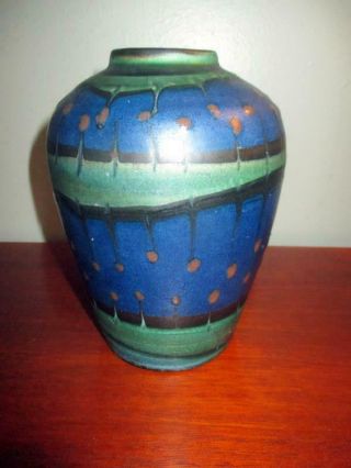 Vintage Herman Kahler Denmark Pottery Vase