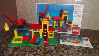 Vintage Lego 580 Brick Yard 100 Complete & Instructions