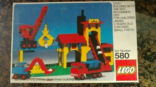 Vintage Lego 580 Brick Yard 100 Complete & Instructions 7