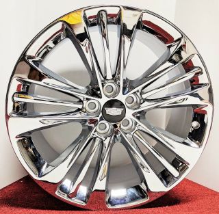 4 Rare Cadillac Oe Triple Chrome Plated 20 " X 8.  5 " Wheels Fit Ct6 Cts Xts
