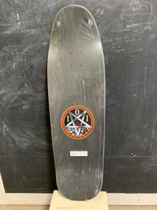 Cliche 101 Natas Kaupas Devil Worship Reissue Skateboard Deck 2
