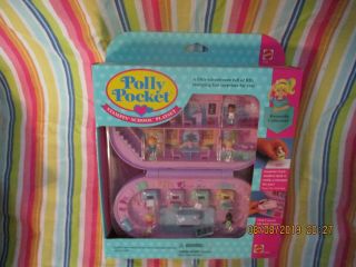 Polly Pocket STAMPIN ' SCHOOL Playset 1993 Bluebird Toys NEVER Opened Keepsake Co 5